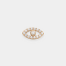 Bijou Or 14k Zircon oeil piercing