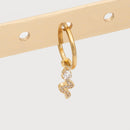 Anneau Charms Serpent Gold Piercing